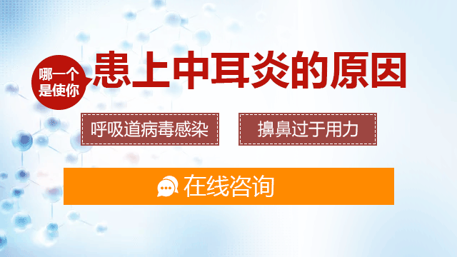 小儿中耳炎的症状怎么看出来?
